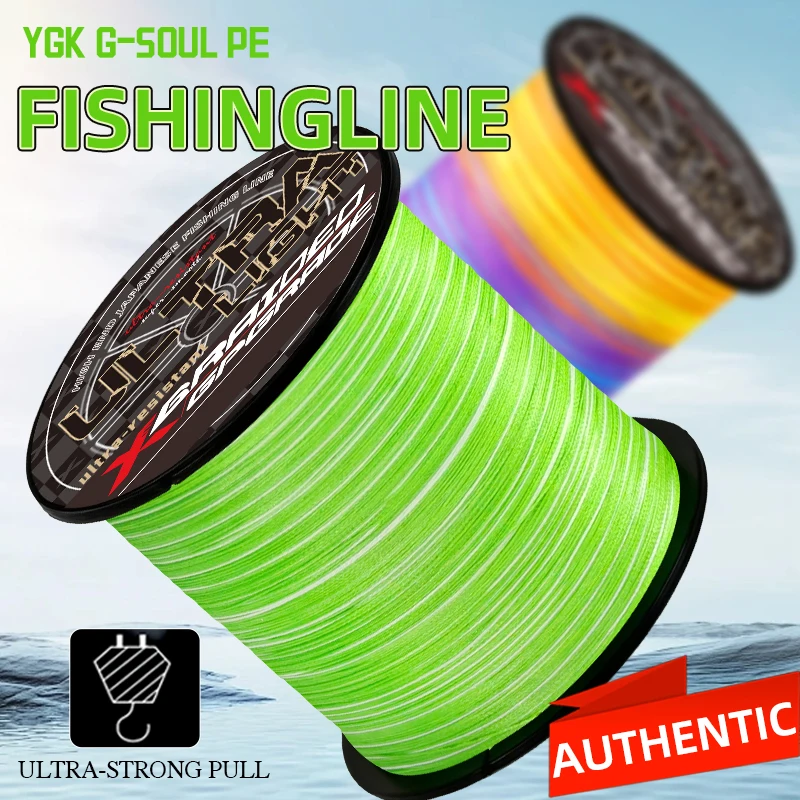 YGKX16 Fishing Lines X16 Strands Braided PE Line 300/500M Japan Smooth Multifilament Line Carp Fly Fishing Wire Strong 16X Weave