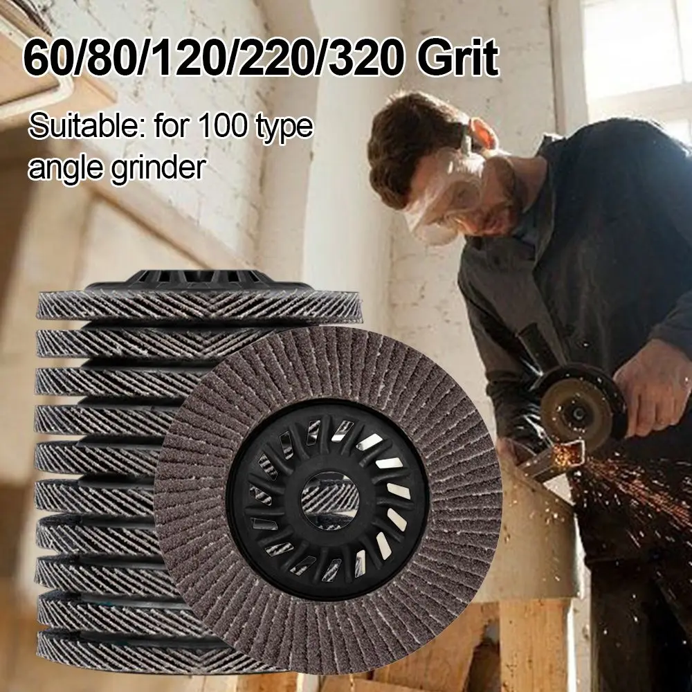 

Woodworking For Angle Grinder Polishing Wheel Flat Flap Discs Grinding Metal Sanding Disc Polishing Louver