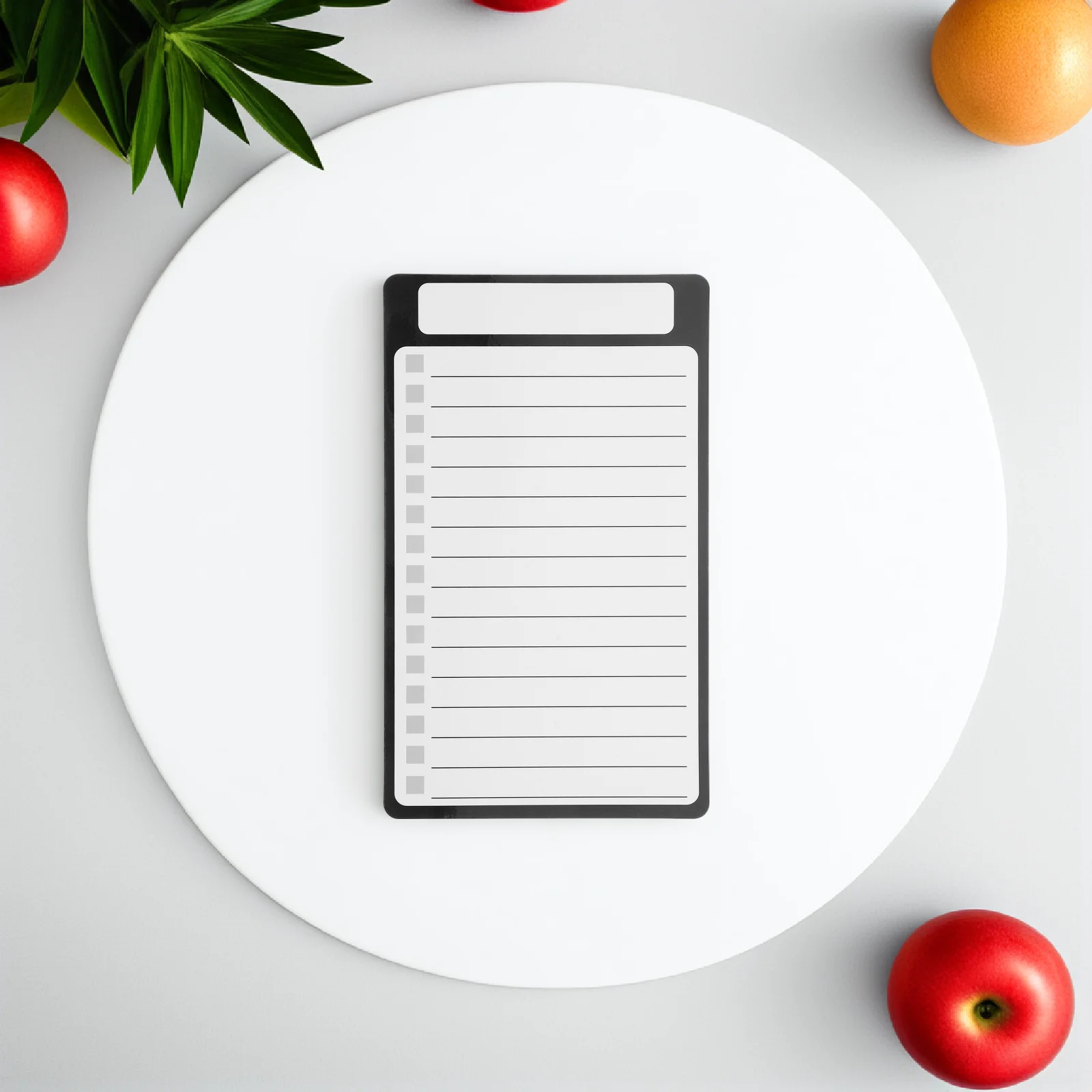 

Magnetic Notepad Pet Smooth Writing For Fridge Whiteboard Metal Surface Grocery Shopping List Pad Office Home