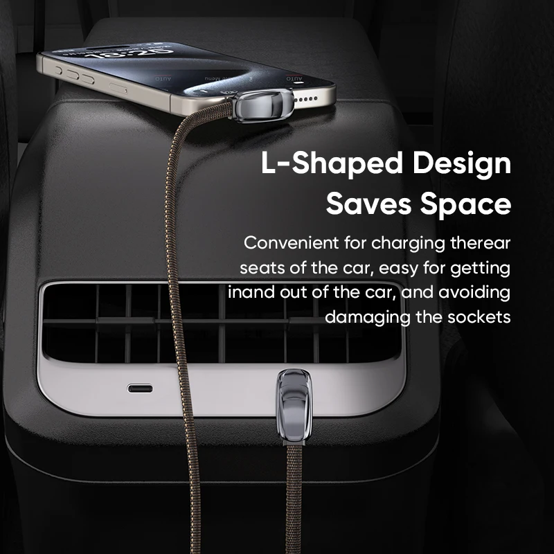 AUFU 240W USB C To Type C Cable for iPhone15 Macbook PC Samsung Xiaomi POCO Games Angle PD 5A Fast Charging Cable Data USB Cable