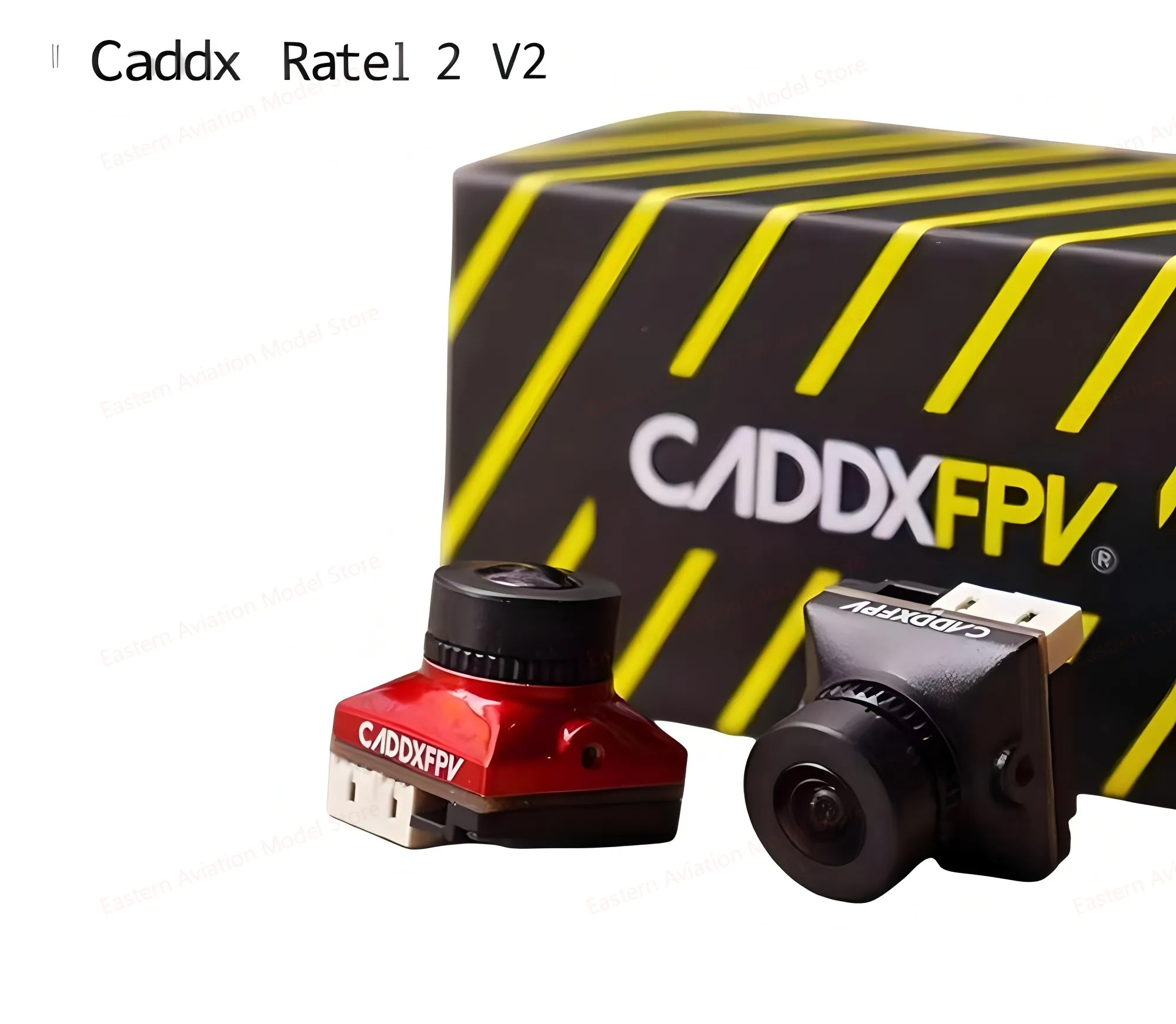 

Caddx Ratel 2 V2 2 шт. FPV камера Ratel2 Объектив 2,1 мм 16:9/4:3 NTSC/PAL Переключаемый со сменным объективом Микро FPV Камера Дрон