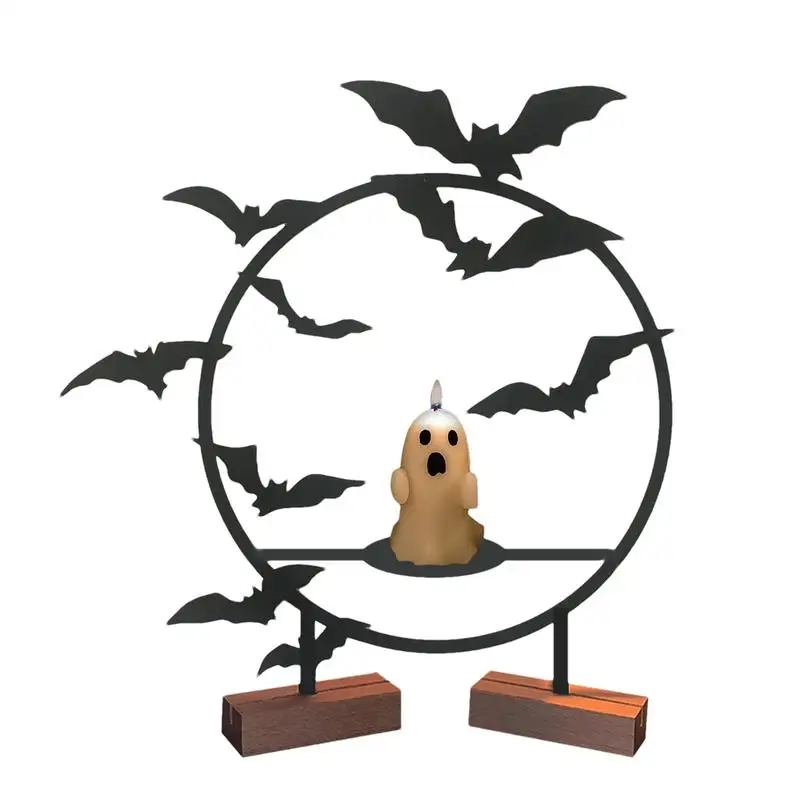 

Gothic Candle Holder Bat Wall Decor With Candle Bats Halloween Decoration Gothic Wall Decor Halloween Candle Holders For Friends