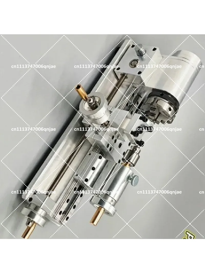 Mini Desktop Lathe DIY Model Making Tool for Scientific Experiment Engineering Teaching Woodworking