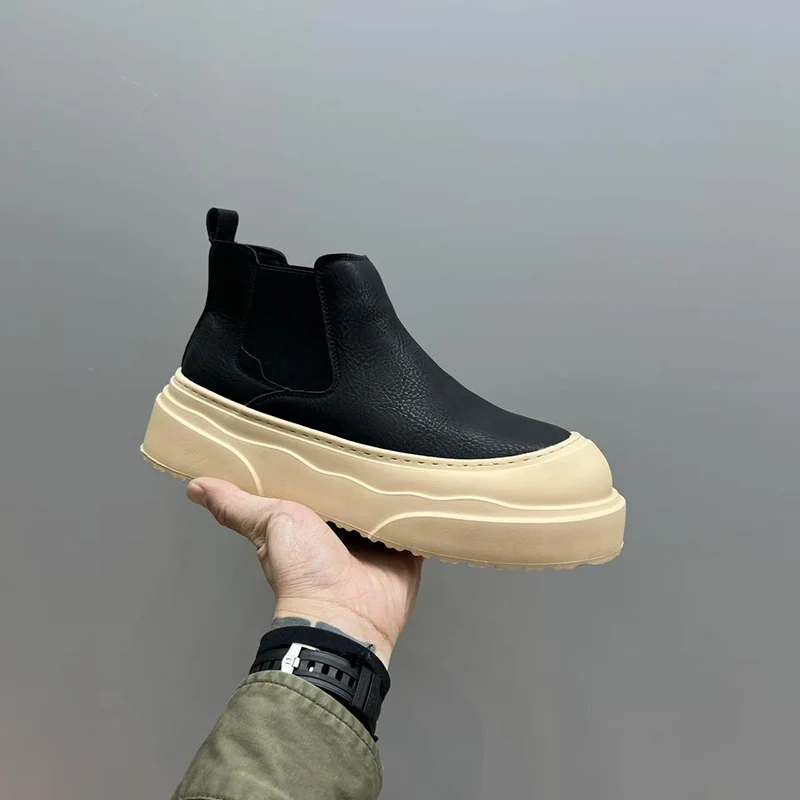 

Winter Designer Men Boots Outdoor Leather Ankle Boots Lightweight Couple Casual Boots Women Work Boots Handmade Classic Boots