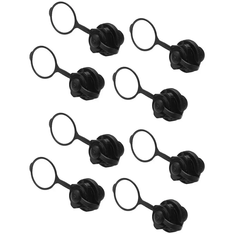NALFI-8Pcs Boston Valve Replacement Universal Air Valve For Inflatable Raft Pool Boat Kayak Replacement