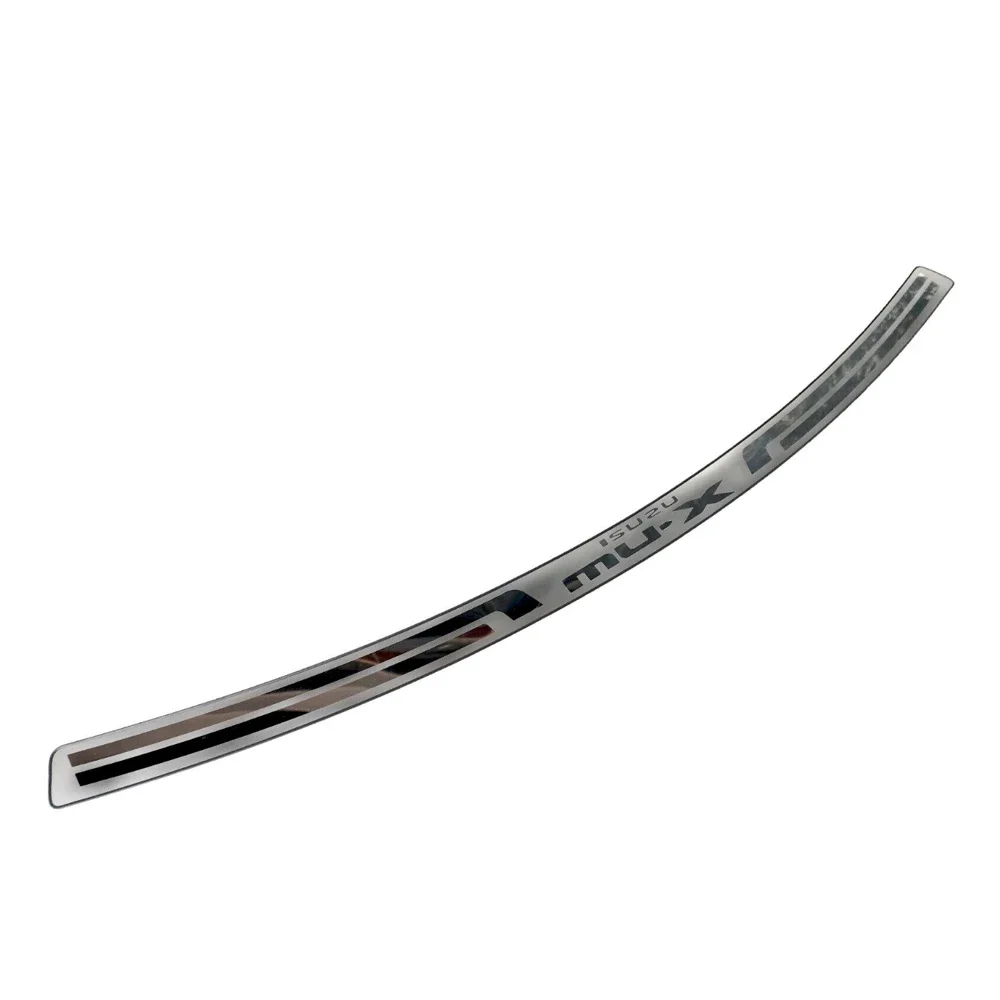 

Stainless Steel Rear Bumper Protector Accessories Car For Isuzu MU-X MUX 2023 2024 Door Sill Scuff Plate Trunk Trim