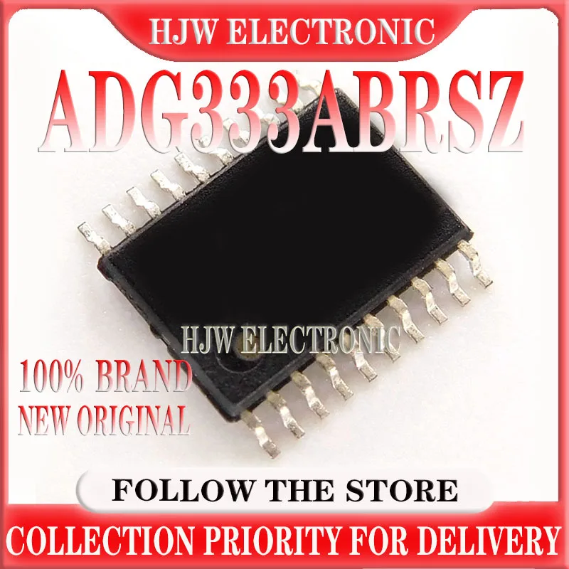 

10-100PCS 100% New&original ADG333ABRSZ ADG333ABRSZ-REEL SSOP-20-208mil Analog switch/multiplexer