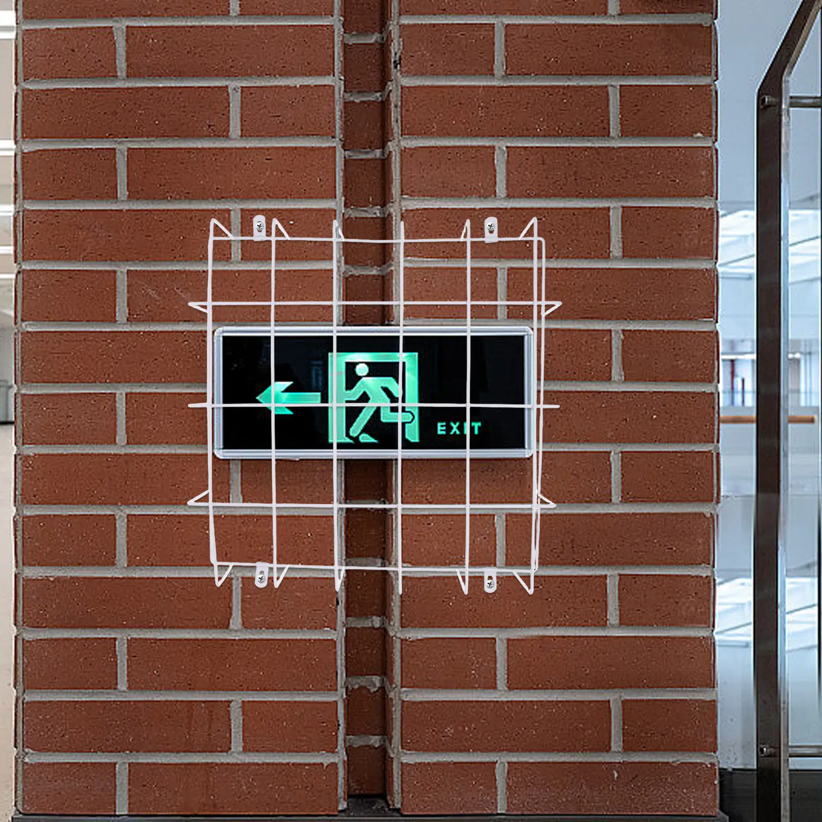 ตะแกรงเหล็กเชื่อมแข็งแรงทนทานส - Emergency Exit Sign บทวิจารณ์และราคา
