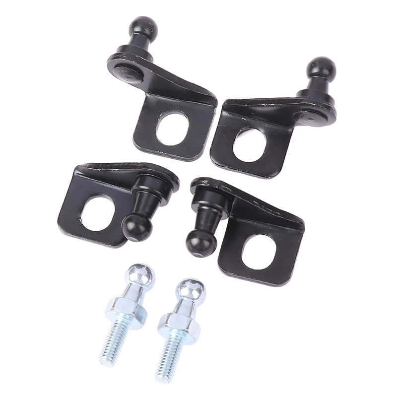 1Pair Universal Car Ball Stud Gas Shock Struts Mounting Bracket for Gas Spring Struts Lift Support Shock