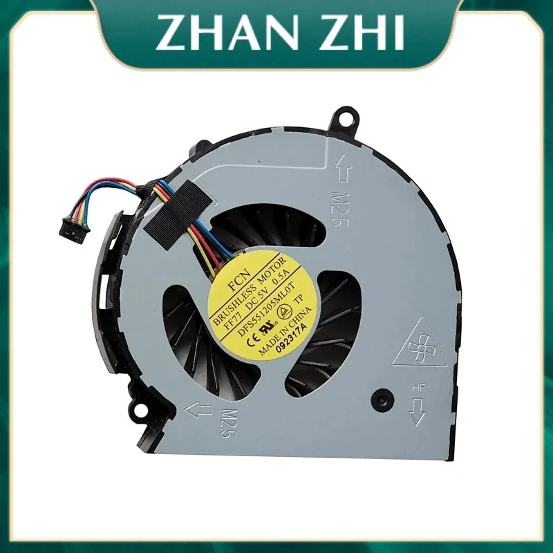 New Laptop Cooler CPU GPU Cooling Fan For HP TPN-F114-F113 TPN-F115-F112 14- D 15-D 17-D