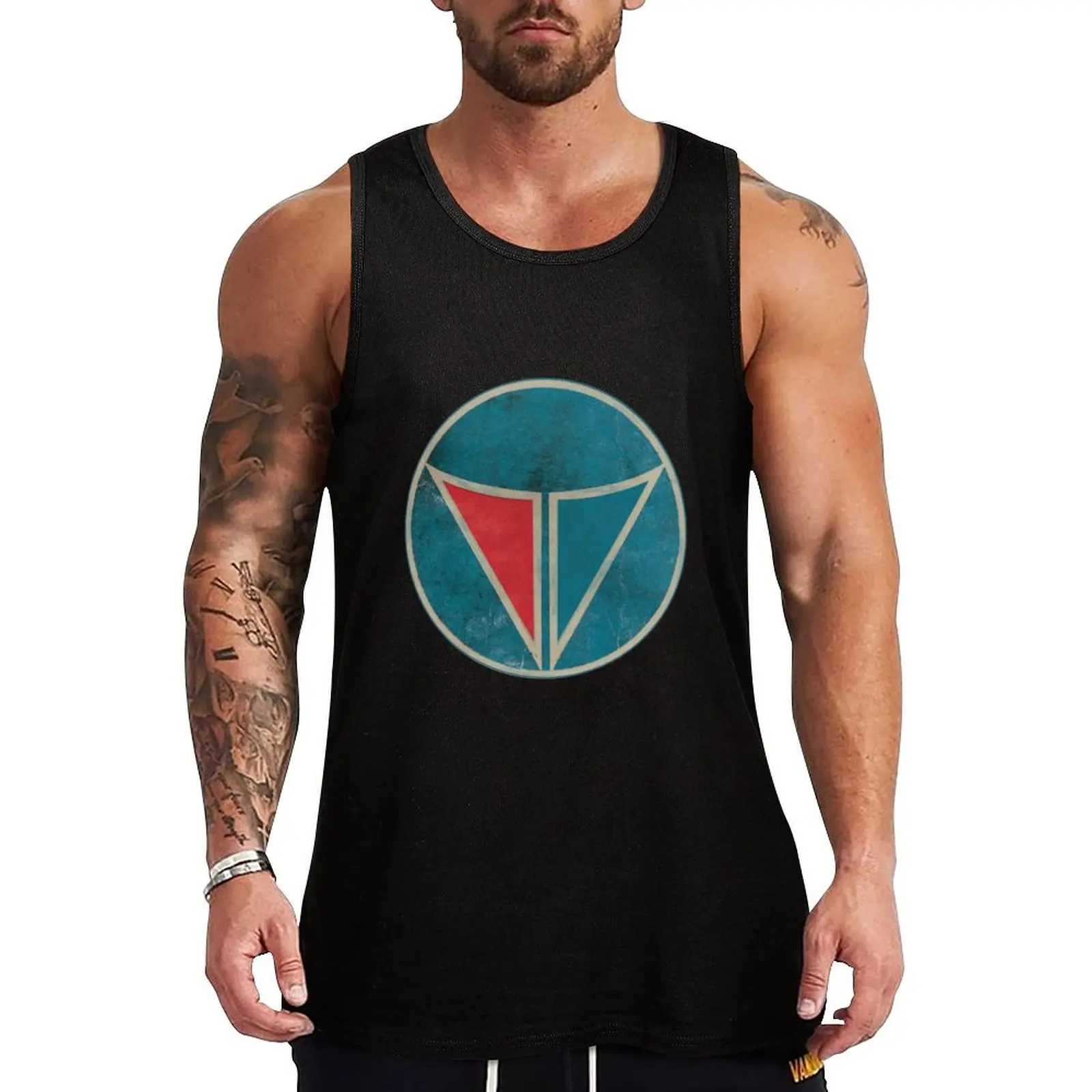 

Plymouth Valiant Emblem Tank Top Solid Basic Tank Top Comfort Breathable Sleeveless