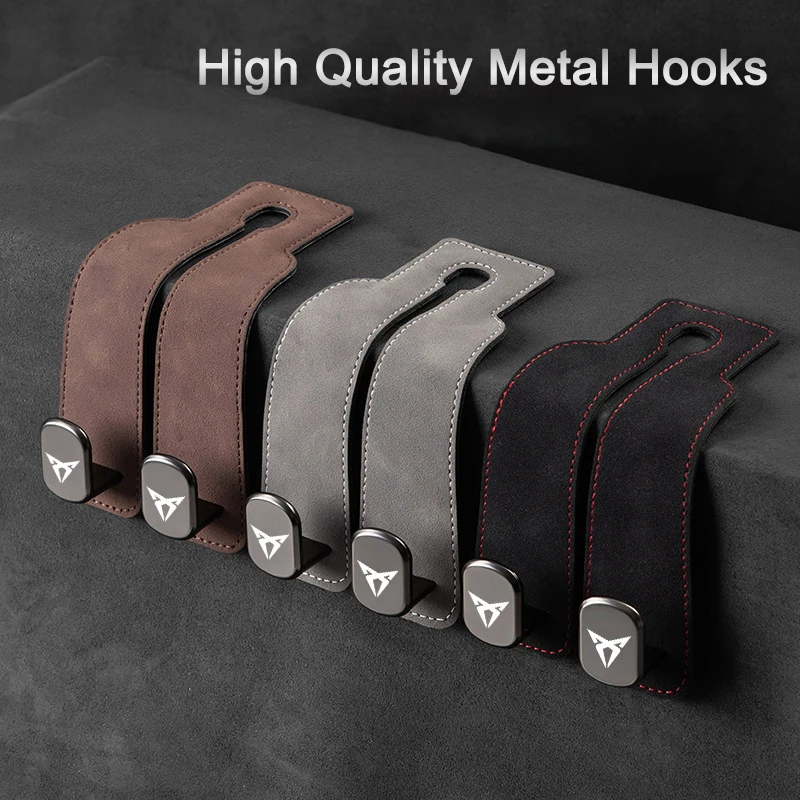 

Car Rear Seat Back Hooks Headrest Hanger Clip Car Hook For Ibiza Leon FR Mii Arona Ateca E-Race Tarraco Altea Auto Accessories