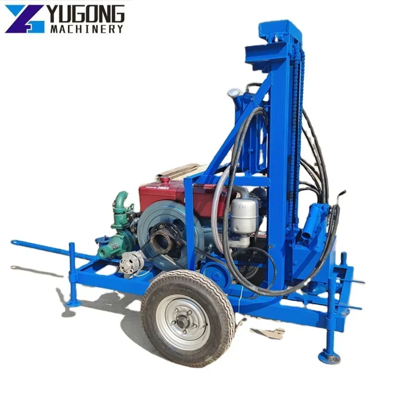 YG China Low Cost Water Well Drilling Rig Supplier Mini Portable Diamond Blast Hole Auger Drill Rig Borehole Drilling Machine