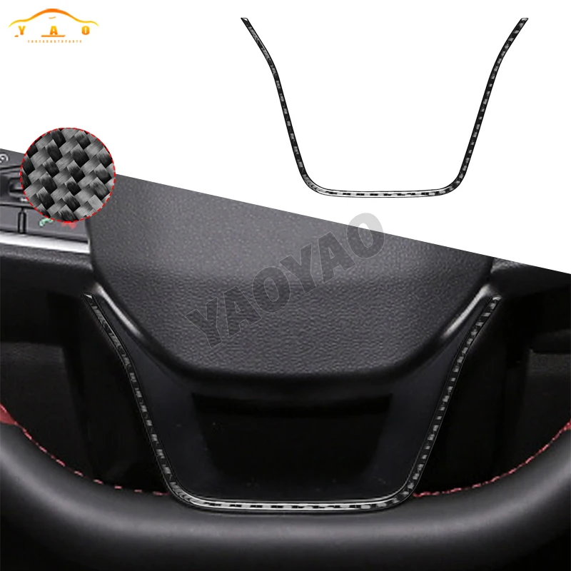 

Carbon Fiber U-shaped Frame Of The Steering Wheel Cover Car Accessories Sticker For Proton X50 Geely Coolray 2019-2025