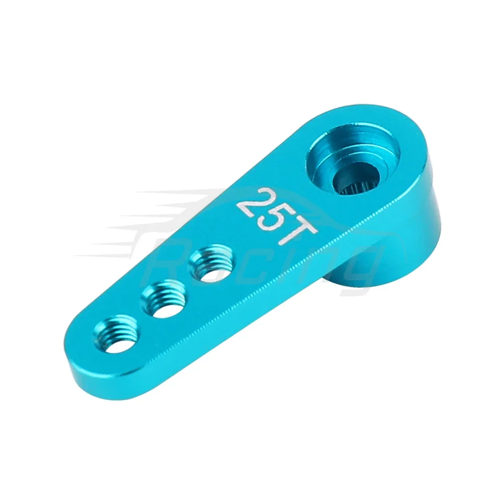 1pc  Adjustable 3-Hole 25T Aluminum Alloy Steering Servo Horn Arm Replacement for RC 1:8 1:10 Car / Boat Accessories