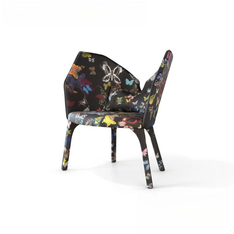 

modern simple negotiation living room Internet celebrity single leisure chair special-shaped chair villa hotel