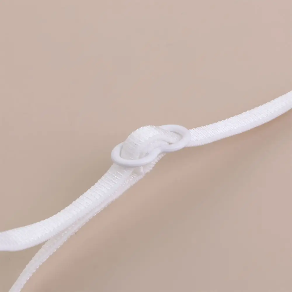 

Solid Color Invisible Straps Non-slip Bra Extension Straps Bra Straps Pectoral Girdle Shoulder Straps Adjustable Bra Belt