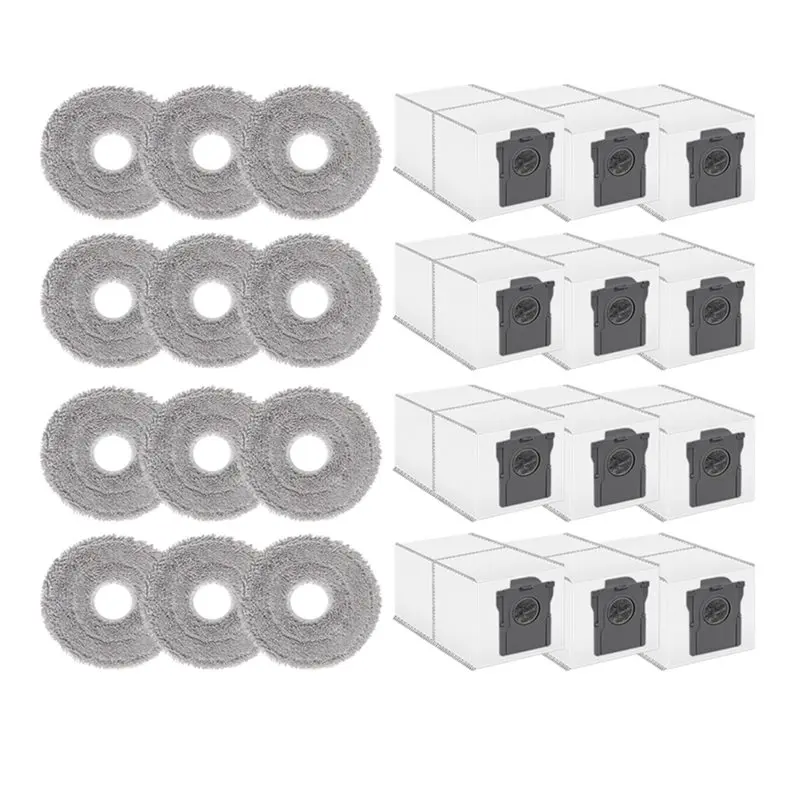 

Аксессуары и запчасти для пылесосов ABBO: мешки для сбора пыли, салфетки для уборки для Dreame X30/X40/X50 Ultra, L10s/L30s/L40/L50 Ultra, S10/S30 Pro Ultra