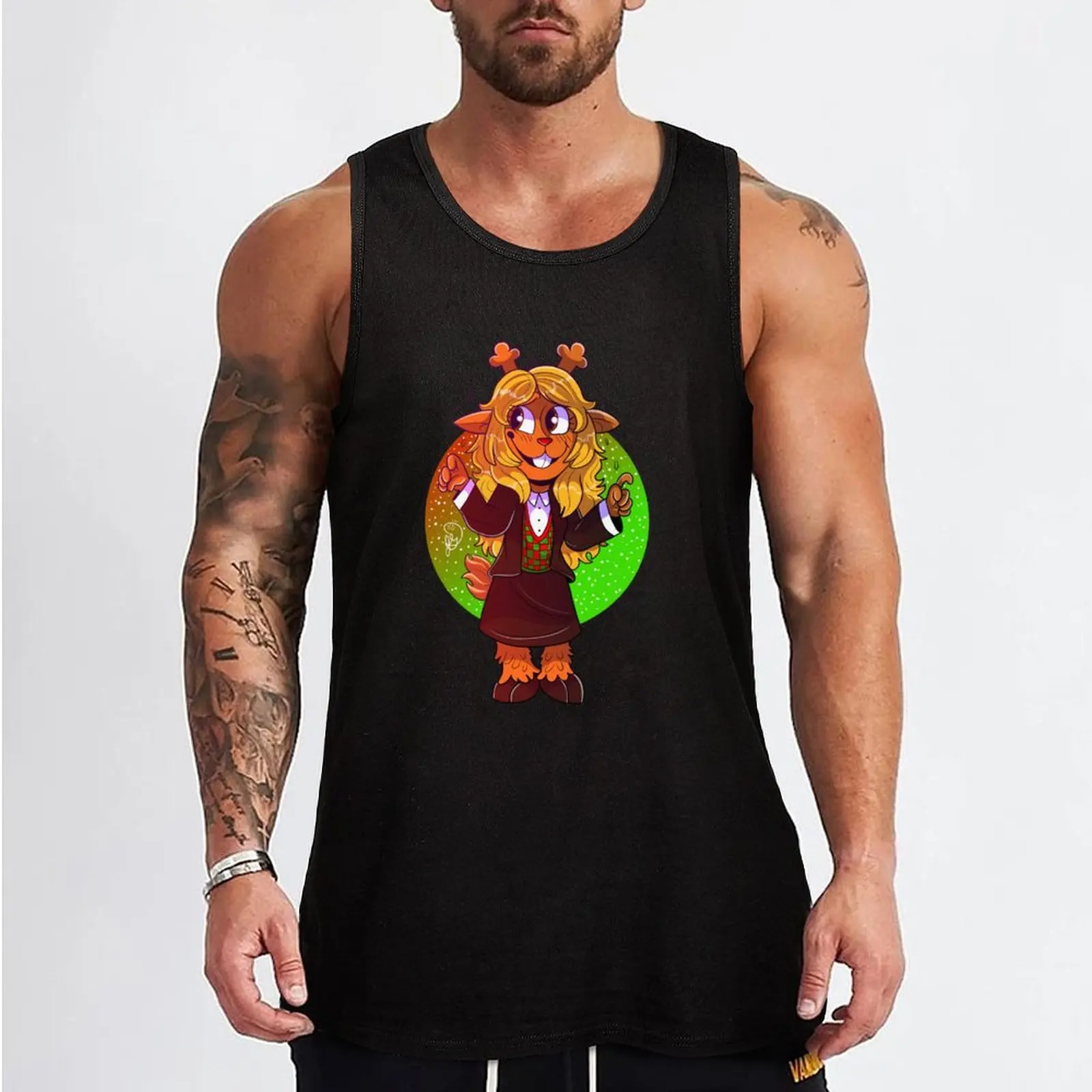 Deltarune Noelle Holiday Tank Top gym clothing men Sports clothing