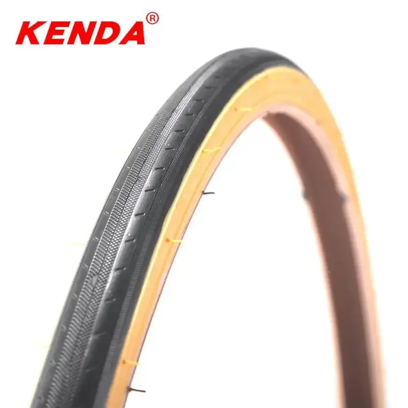 KENDA retro bicycle tires 700C road bike pull pneu 700x23C ultralight 430g racing fixie bike tyres red yellow side 110PSI