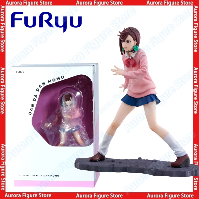 

В наличии Furyu TENITOL Dan Da Dan Momo Takakura Ken Настольная милая кукла Аниме Фигурки Игрушки Модели Подарок Коллекционная ПВХ