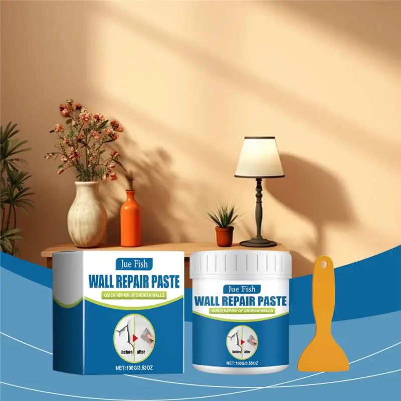 

JUE FISH паста для ремонта стен, покрывает пятна и ремонт, паста для стен, отслаивающая краска для стен, влагостойкая краска для стен, средство для ремонта трещин
