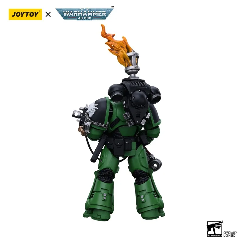 [Pre Order]JOYTOY Warhammer 40k 1/18 Action Figures Salamanders Intercessors Sergeant Tsek'gan Anime Military Model Toy Gift