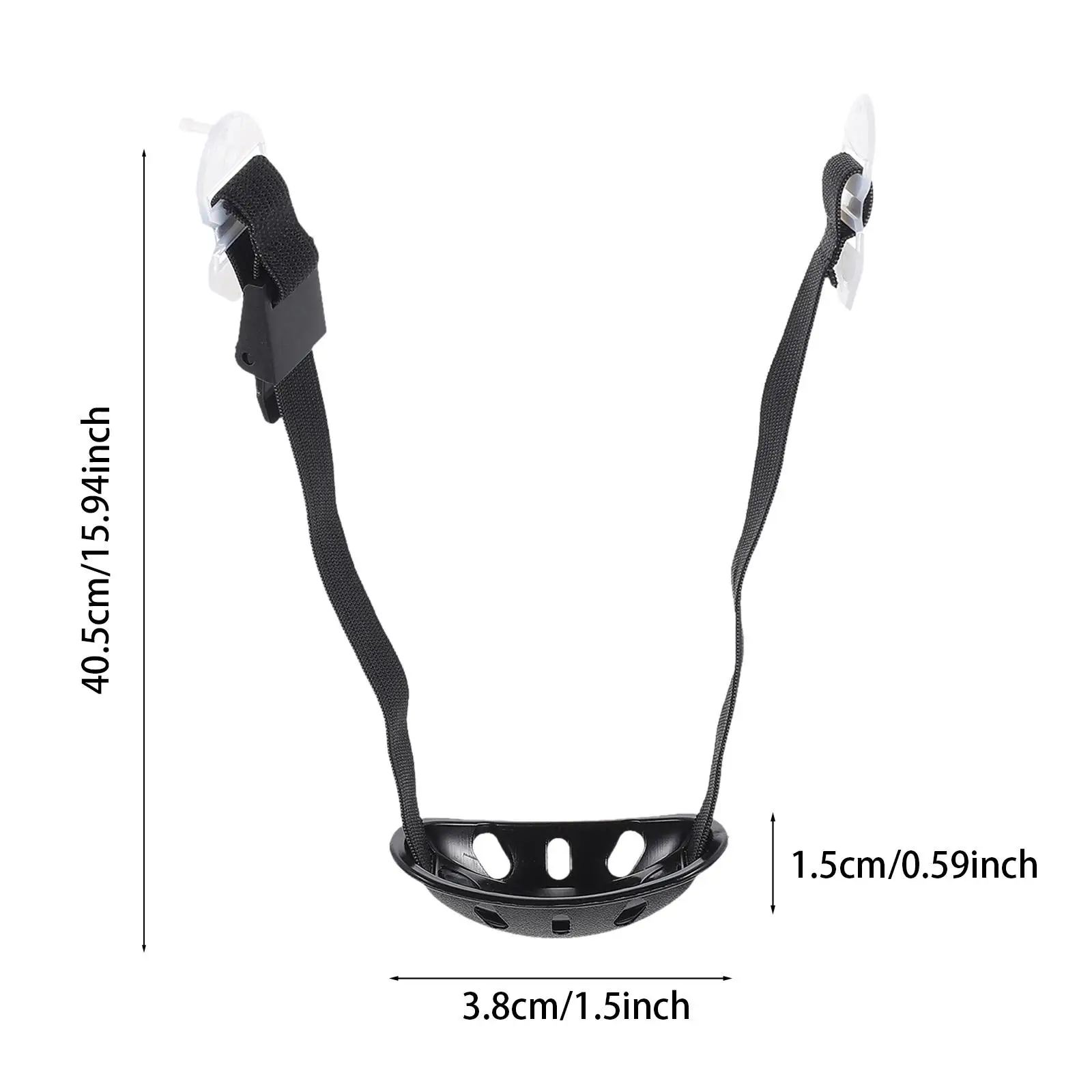 حزام ذقن ذو قبعة صلبة، حزام خوذة عالمي مريح لحماية عمل موقع البناء #3