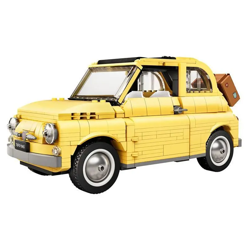 

City Sport Model Car Toy Mpc Creative Series Tourist Picnic Car Building Blocks Educational Toy Boys Gifts Kids Christmas Gifts