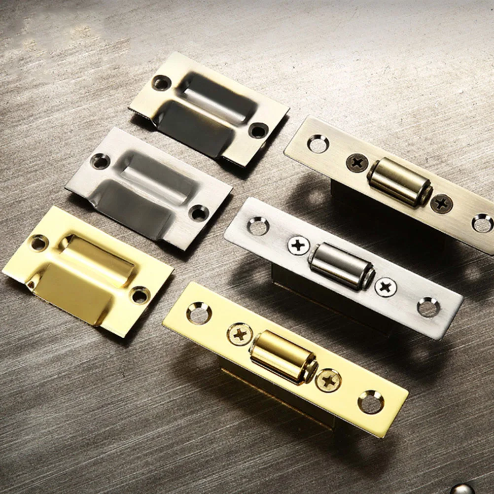 

Closet Ball Catch Door Hardware Stainless Steel Adjustable Durable Rust-Proof Smooth Closure For Dummy Knobs Levers Solid