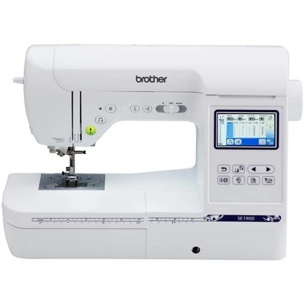 SE1900 Sewing & Embroidery Machine, 138 Designs, 40 Built-in Stitches, Computerized, 5