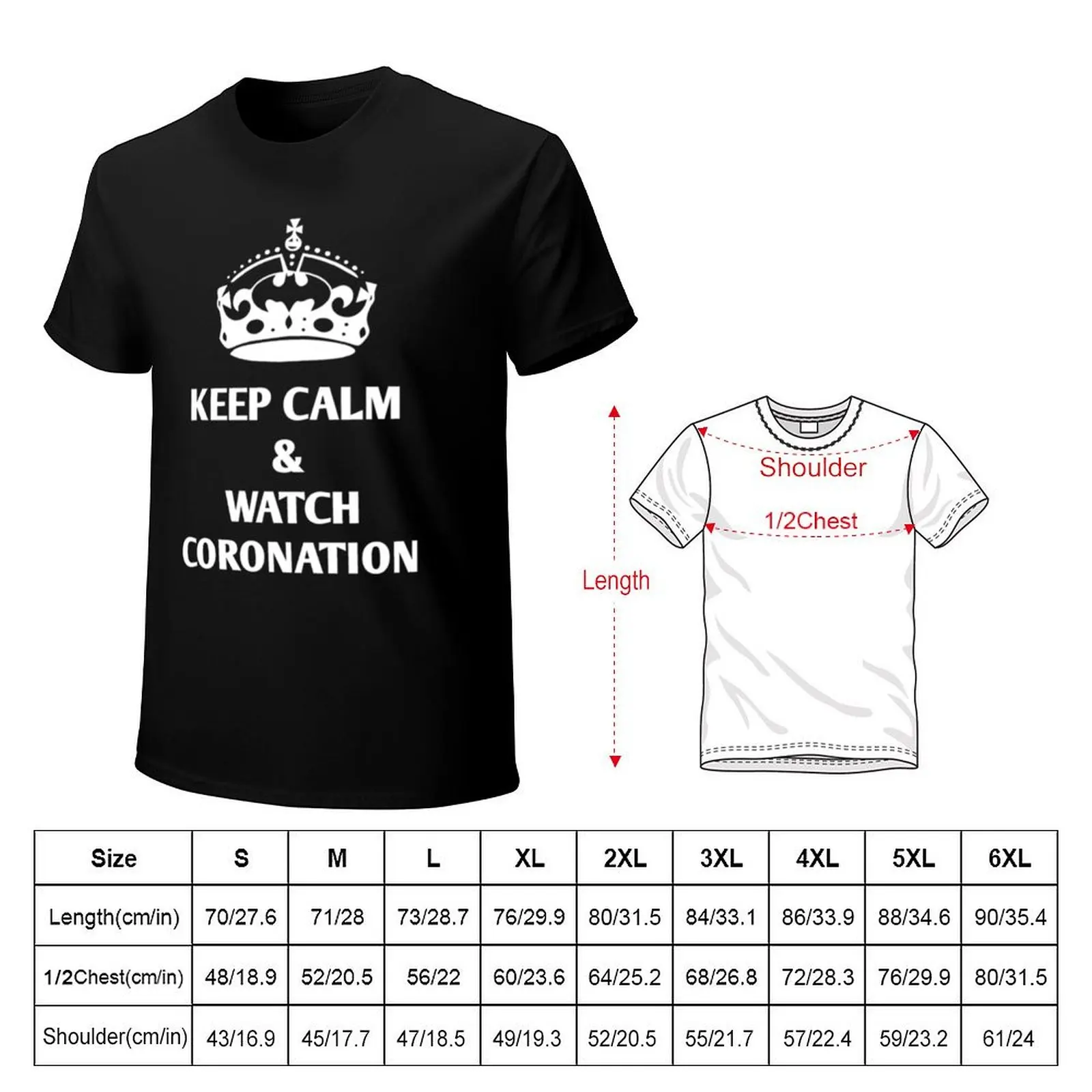 Coronation street T-Shirt t shirt men 100% cotton luxury brand T-Shirt