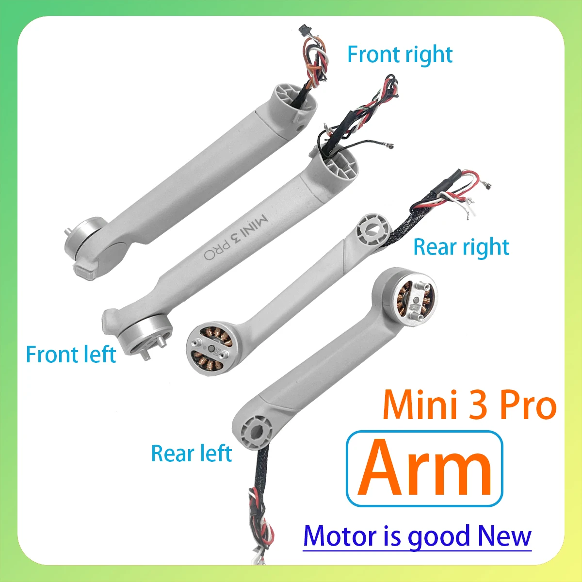 오리지널 Mini3pro 본체, 전면, 후면, 좌우 전원 암 회전, DJI 미니 시리즈 액세서리용으로 부드럽고 설치가 쉽습니다.