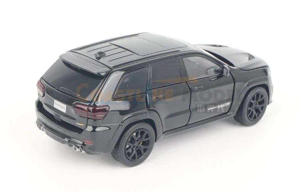 JKM 1:32 Scale Diecast Alloy Grand Cherokee Trackhawk SUV Toys Car Model Classics Adult Collection Souvenir Gifts Static Display