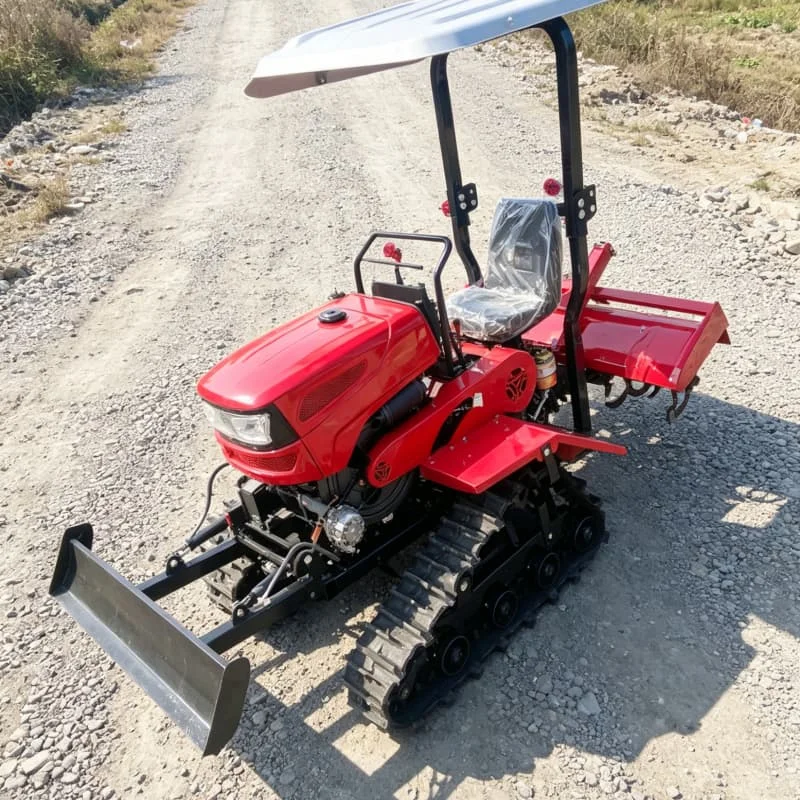 

Customized 4WD Cultivator, Labor-saving Farm Machinery, Hot-selling Wheeled Rotary Tiller, Ride-on Four-wheel Mini Tiller