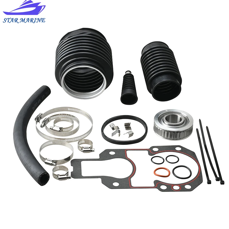 

30-803099T1 Bellows Transom Seal Repair Kit with Gimbal Bearing for MerCruiser Alpha One Gen 2 Outboard Engine Replaces Parts