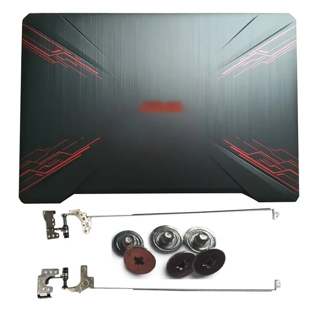 For Asus FX504 FX86 FX86S FX505 FX80 FX80G FX80GD FX504G FX504GD 47BKLLCJN70 Laptop LCD Back Cover/Hinges