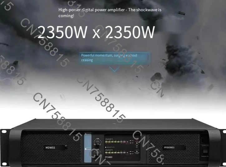 

Laboratory Group Power Amplifier, FP14000 Class TD 2 × 2350 Watts