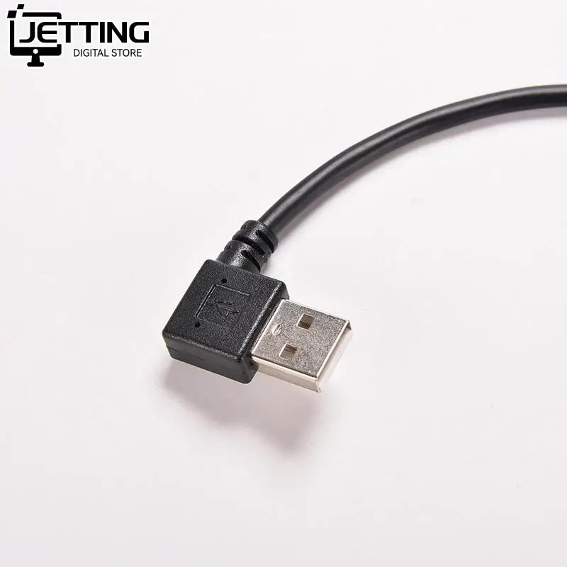 25cm 90 Degree Angled Mini USB Cable Mini USB To USB 2.0 Data Sync Charger Cable For Mobile Phone MP3 MP4 GPS Camera HDD