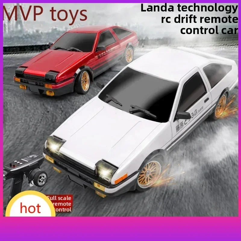 

1/18 LDRC LD1801 Third-Generation Ae86 Fc Gyroscope Remote Control Drift Car LED Lights High-Speed Adult Professional Rc Toy Car