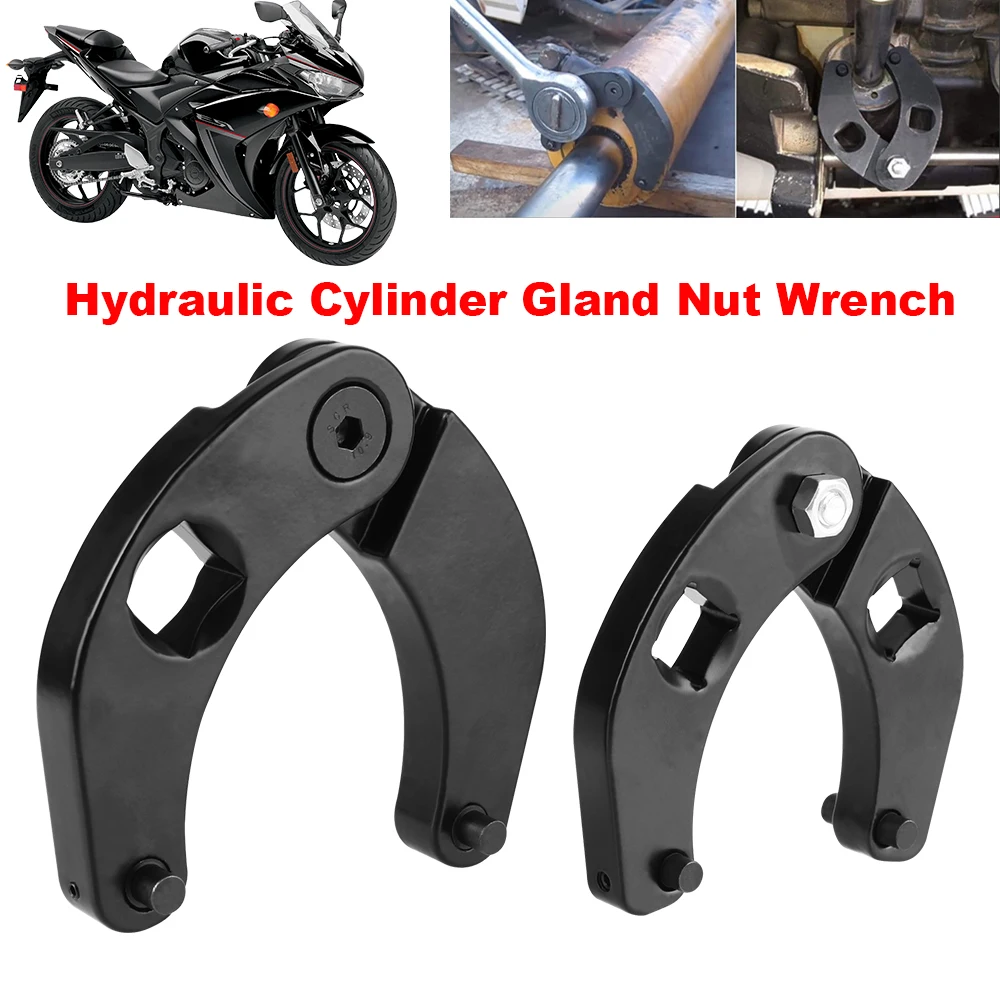 

Motorcycle Removal Shock Absorber Hydraulic Cylinders Adjustor Gland Nut Wrench Universal Spanner Hand Tools Car Boat Accessory