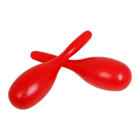 11UE 1 쌍 마라카스 셰이커 소음 발생기 장난감 음악 핸드 셰이커 악기