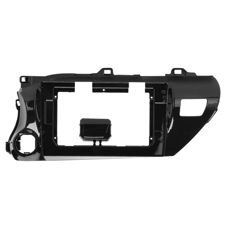 10.1 Inch Car Radio Fascia for TOYOTA REVO HILUX 2014-2019 DVD Dash Refitting Trim Kit Installation Mount Plate(LHD)