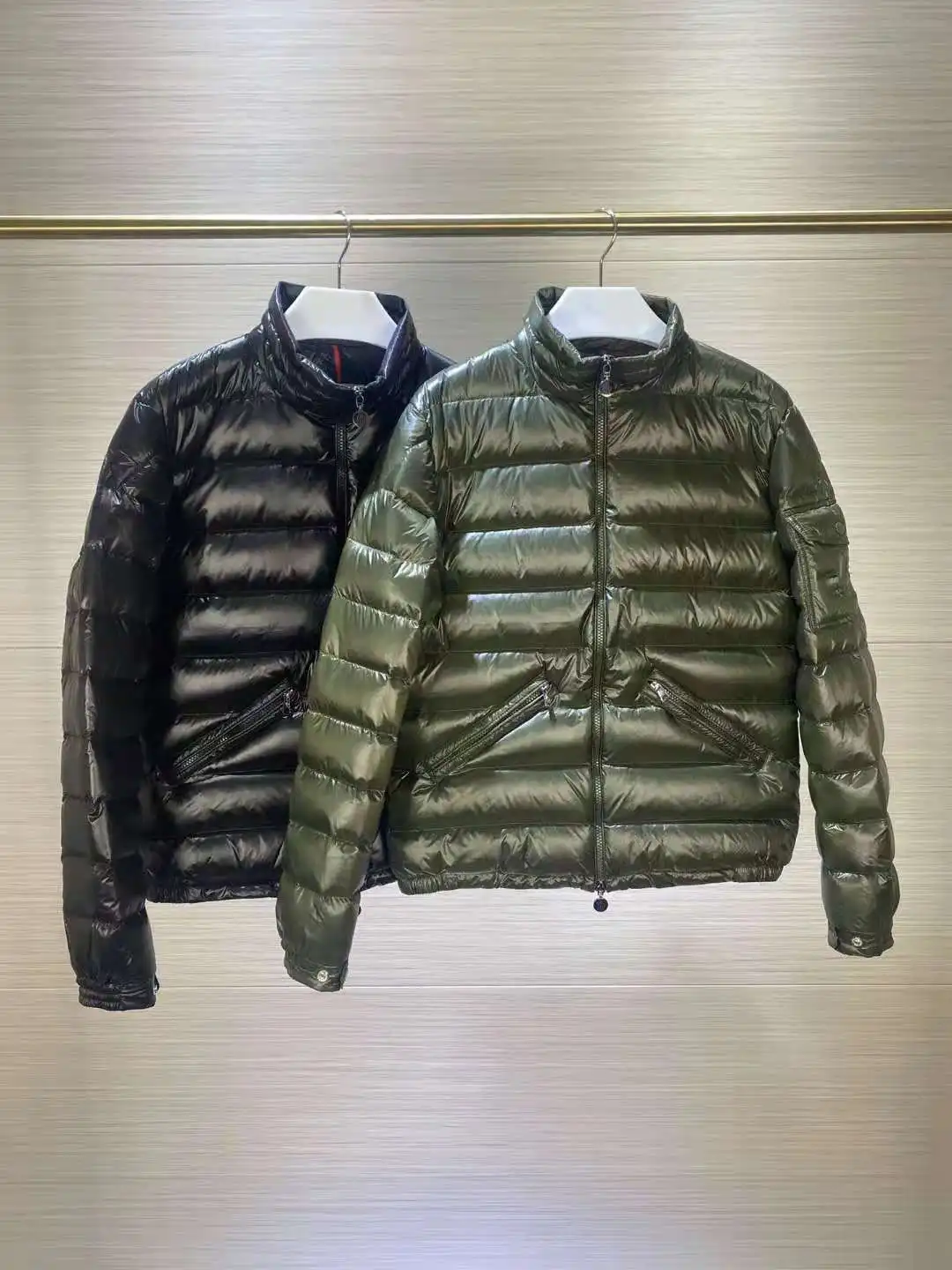 

2021 New Down Jacket Men's Iightweight Stand-up Collar Jacket Tide Brand Fashion Trend Casual All-match