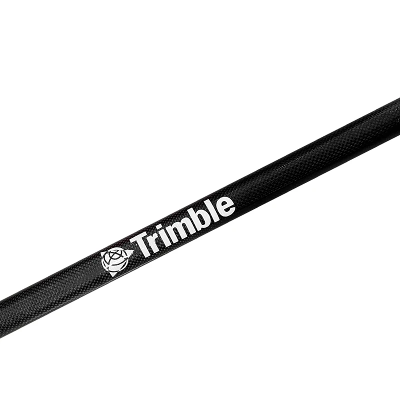 with logo Carbon Fiber Telescopic gps Pole GPS RTK Survey Pole for trimble GPS From 1.25M To 2.1M 5/8 thread