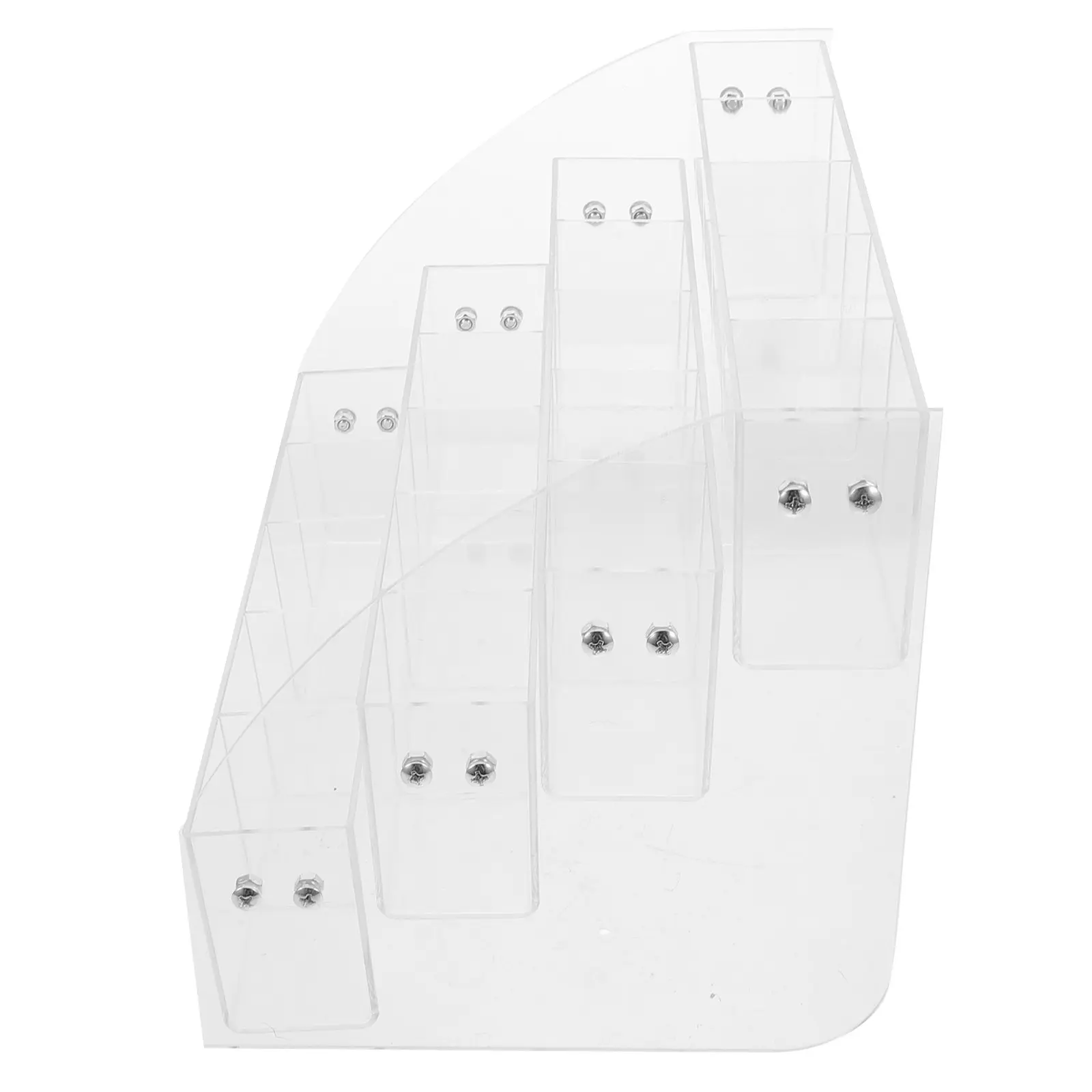 

Прозрачная акриловая подставка для ручек с несколькими отделениями, многоуровневый органайзер для карандашей, настольная подставка для канцелярских принадлежностей, офисных и письменных принадлежностей