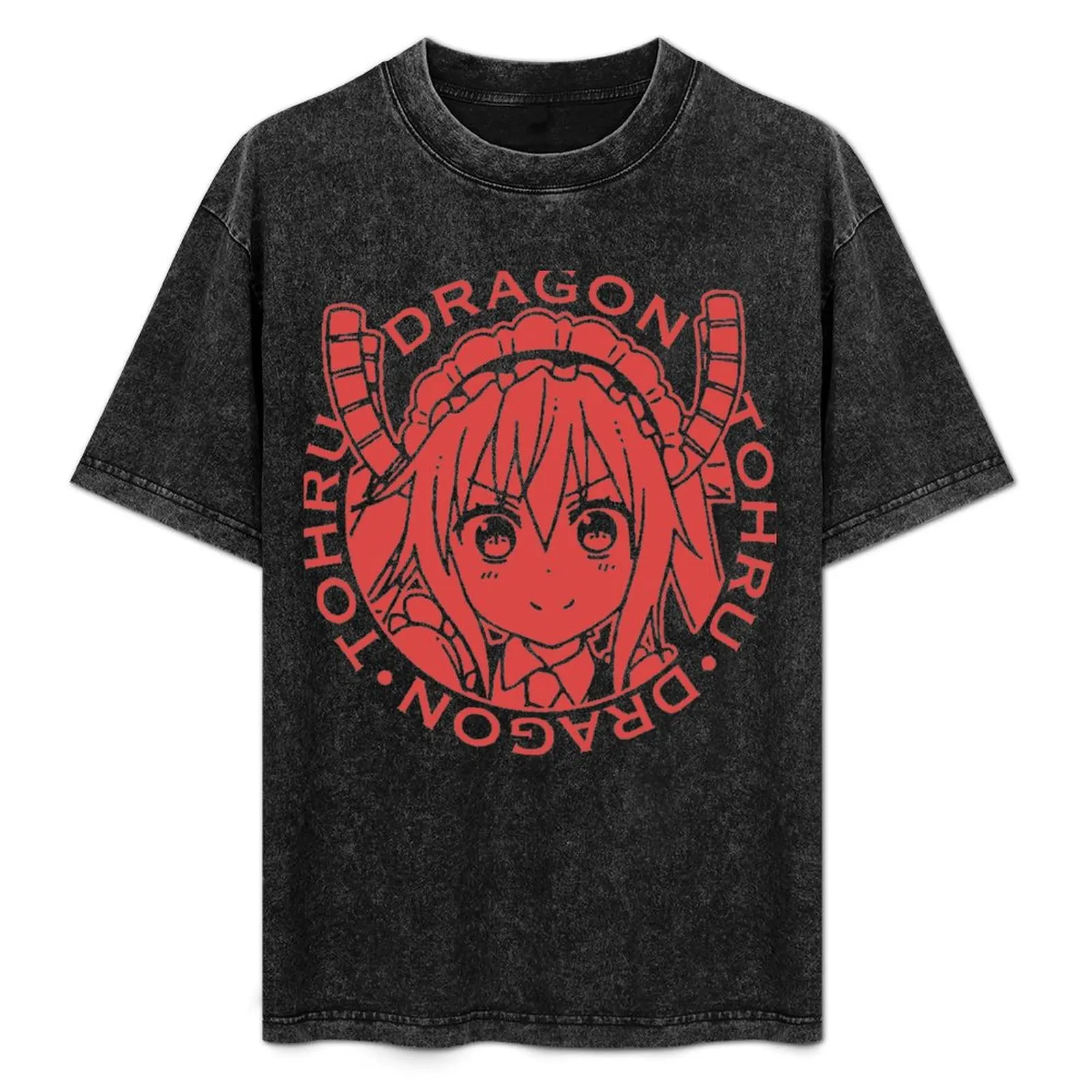 

Tohru T-Shirt Basic Solid Tee for Daily Use