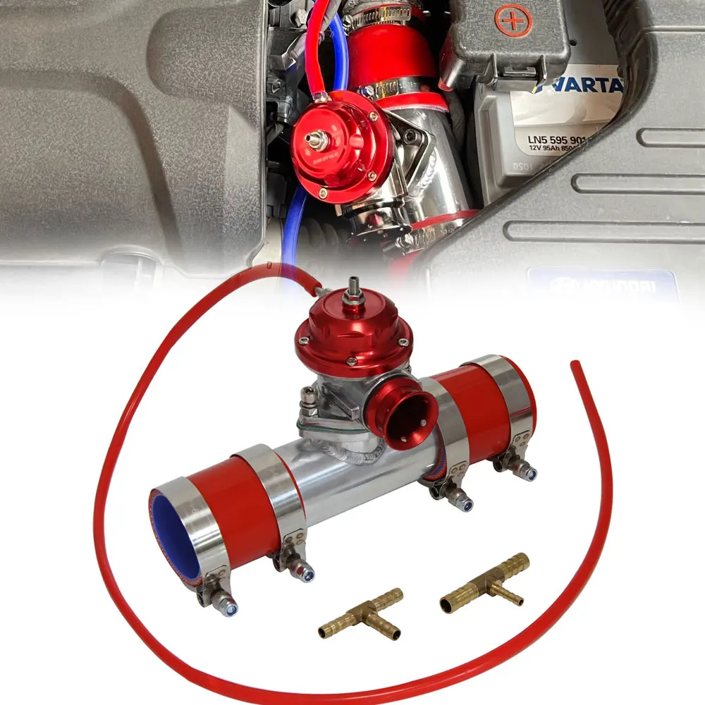 Type-RS Turbo Blow off Valve Adjustable 30psi BOV With 51 57 63 76mm Flange Pipe For All Type-S RS RZ BOV Adapter