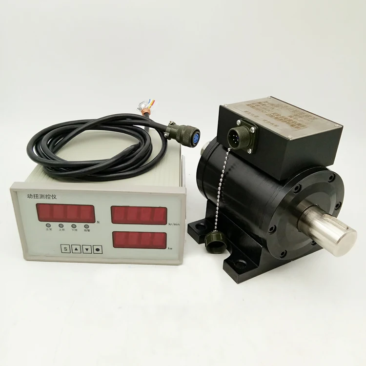 PLC568 4~20mA RS485 10000nm Flange Connection Large Range Diesel Machine System Transmission Rotating Shaft Torque Sensor