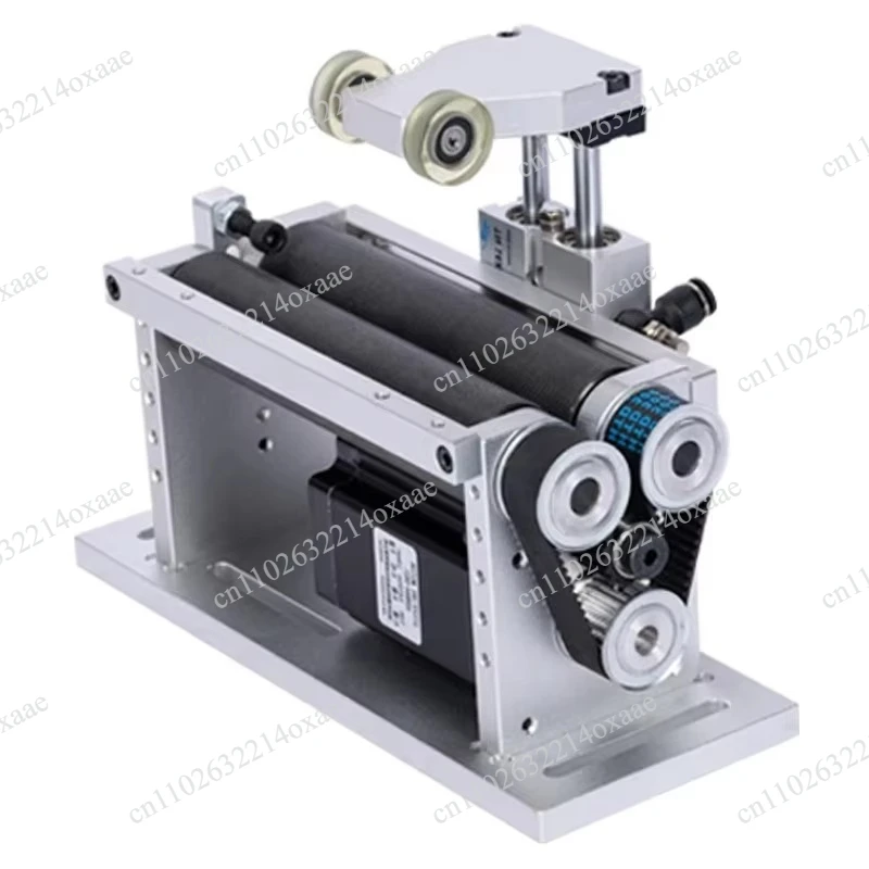 Round tube sealing welding tooling Laser handheld welding Cylindrical marking Rotary table Roller type rotary visual inspection